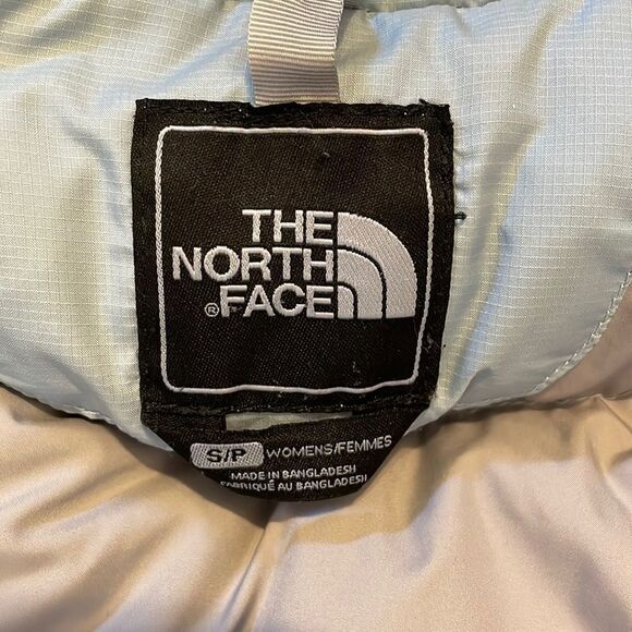 Vintage North Face 700 Down Puffer Jacket Nuptse Blue - Picture 7 of 11